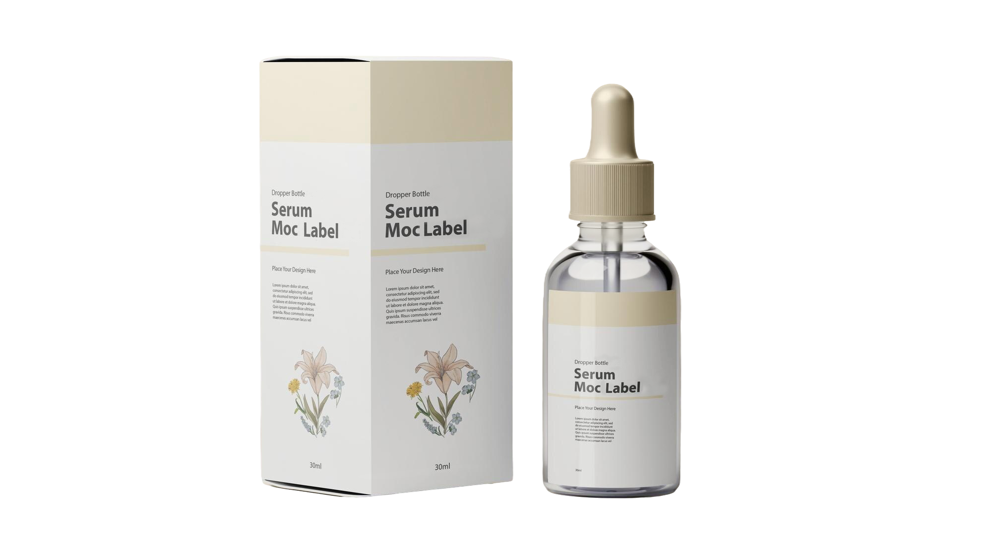 Skin care box packaging design 3